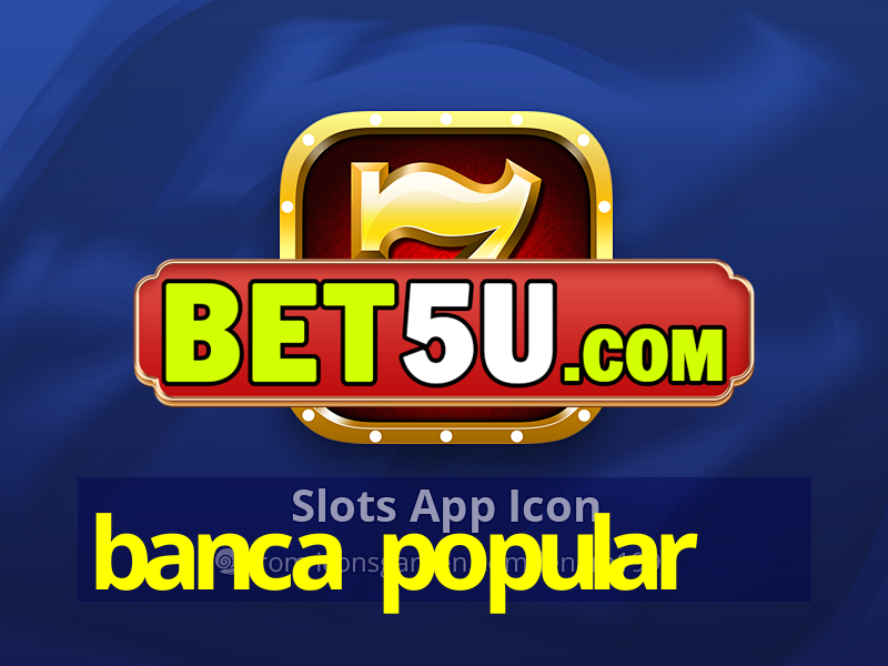 banca popular